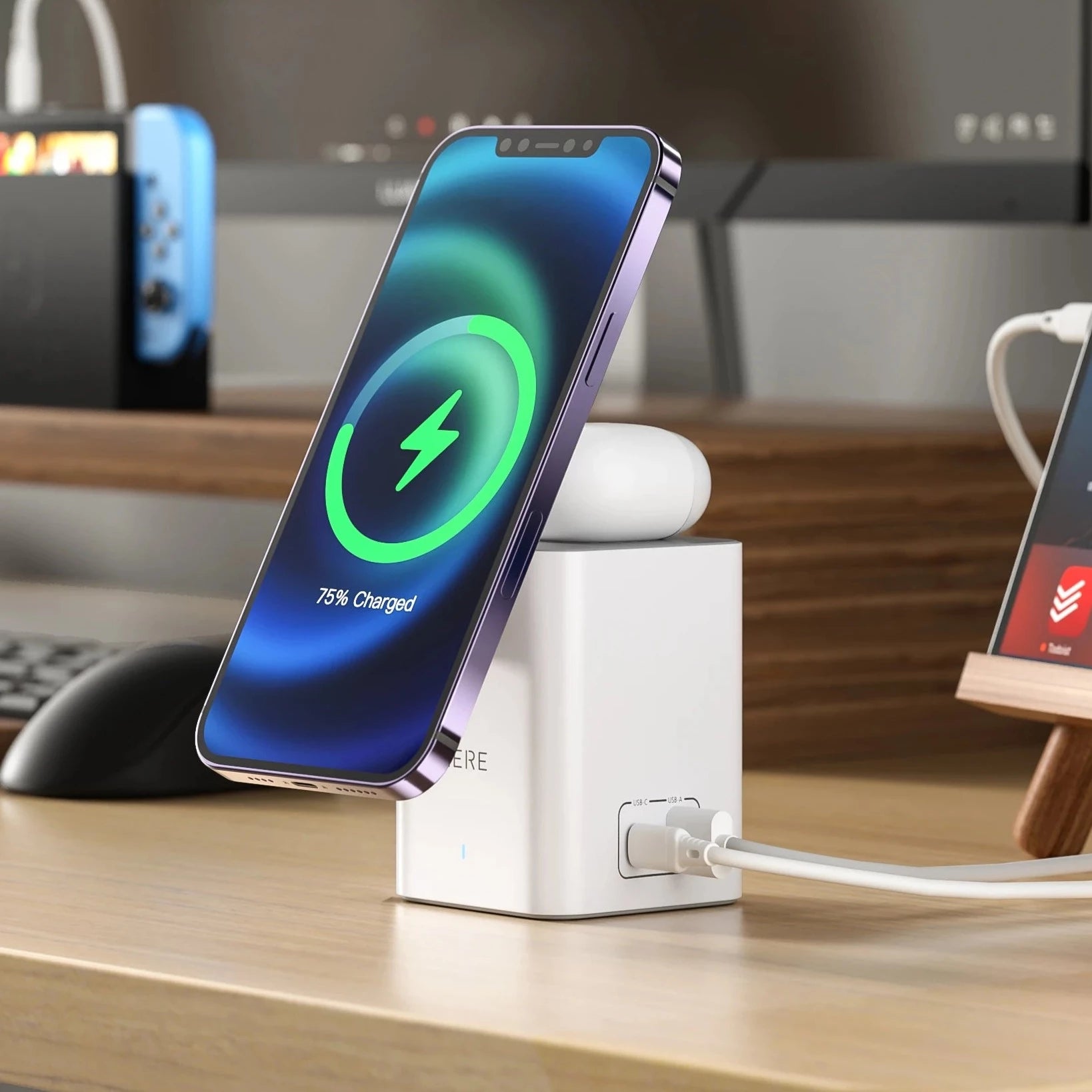 Magnetic Wireless Charger - nanoliv
